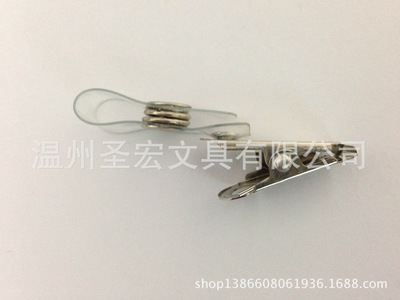 【廠家直銷 斜紋金屬夾子,證件鐵夾廠牌夾 五金夾子 質量保證】價格,廠家,圖片,庫存辦公文教用品,溫州圣宏文具-