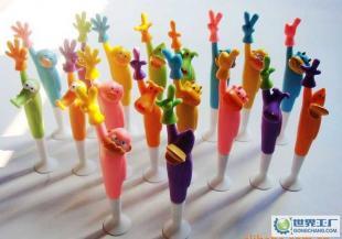 禮品廣告筆 動(dòng)物手勢(shì)筆 帶底座 可豎立放置 18種款式_辦公、文教_世界工廠網(wǎng)中國(guó)產(chǎn)品信息庫(kù)